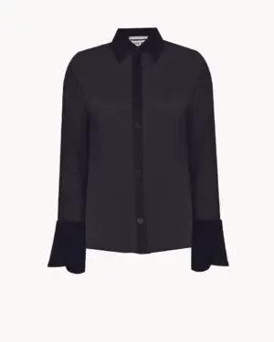 قميص "فيينا نوار" الحريري